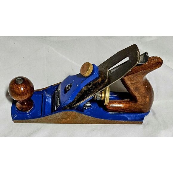 Windsor Design No. 4 Wood Plane Blue 2" Inches Smooth Base Jack Made In England - Picture 1 of 7
